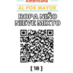 LOTE ROPA DE NIEVE NIÑO MIXTO 20KG PRIMERA (21) | LA ROPA AMERICANA AL POR MAYOR