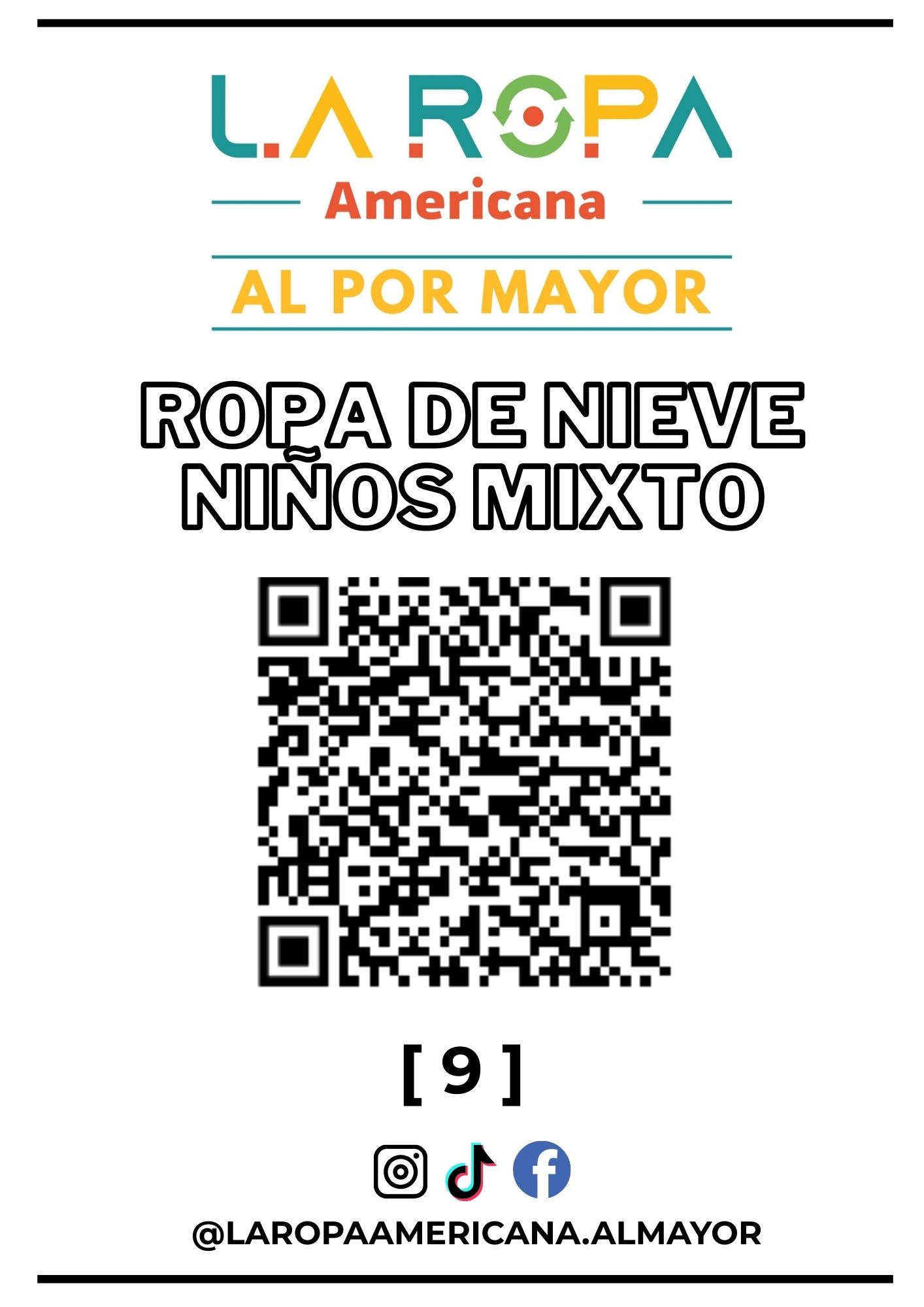 SACO ROPA DE NIEVE NIÑO MIXTO 20KG PRIMERA (9) | LA ROPA AMERICANA AL POR MAYOR