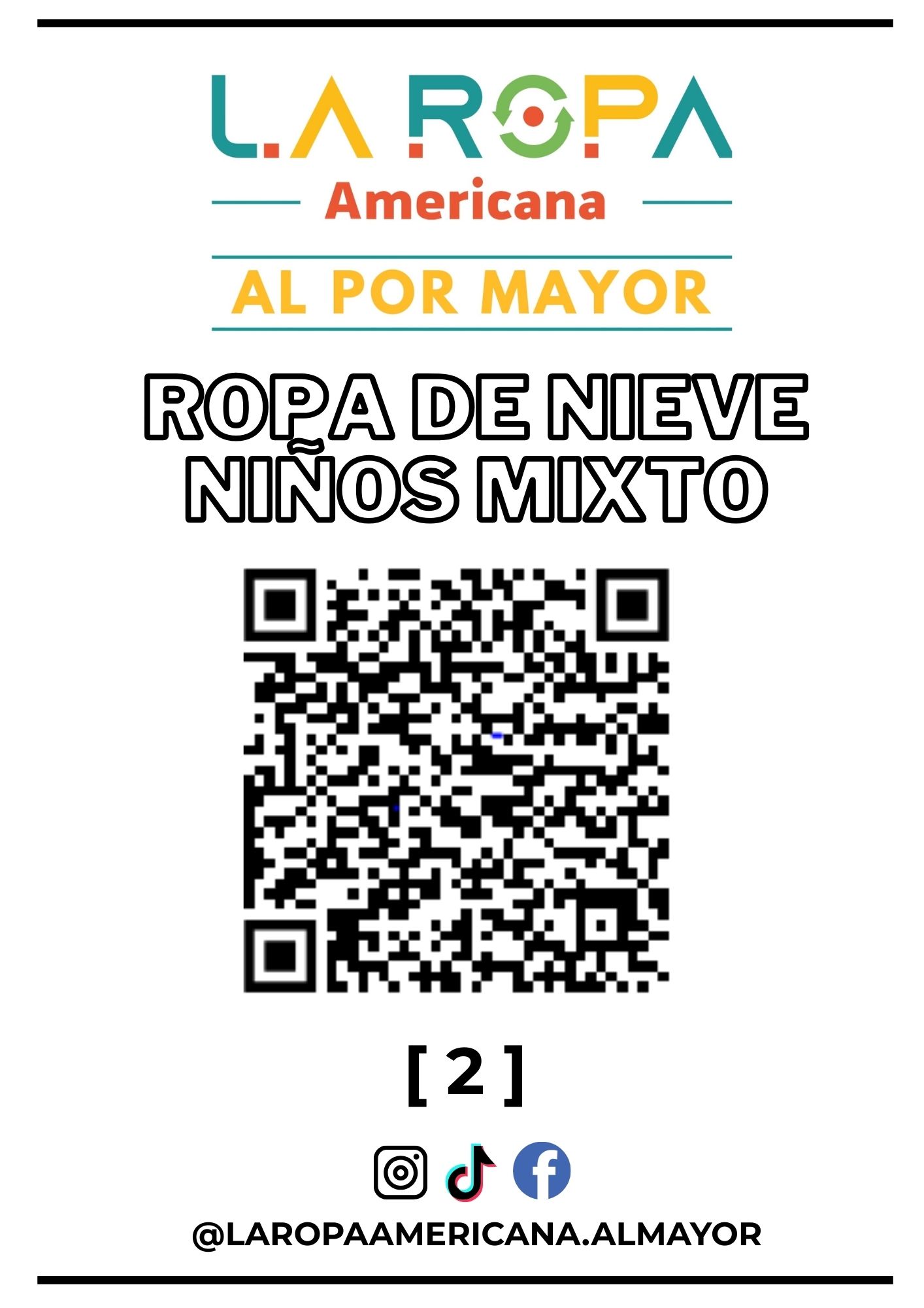 SACO ROPA NIEVE NIÑO MIXTO 20KG PRIMERA (2) | LA ROPA AMERICANA AL POR MAYOR