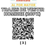 LOTE TRAJES DE VESTIR HOMBRE (20PZ) PRIMERA (3) | LA ROPA AMERICANA AL POR MAYOR