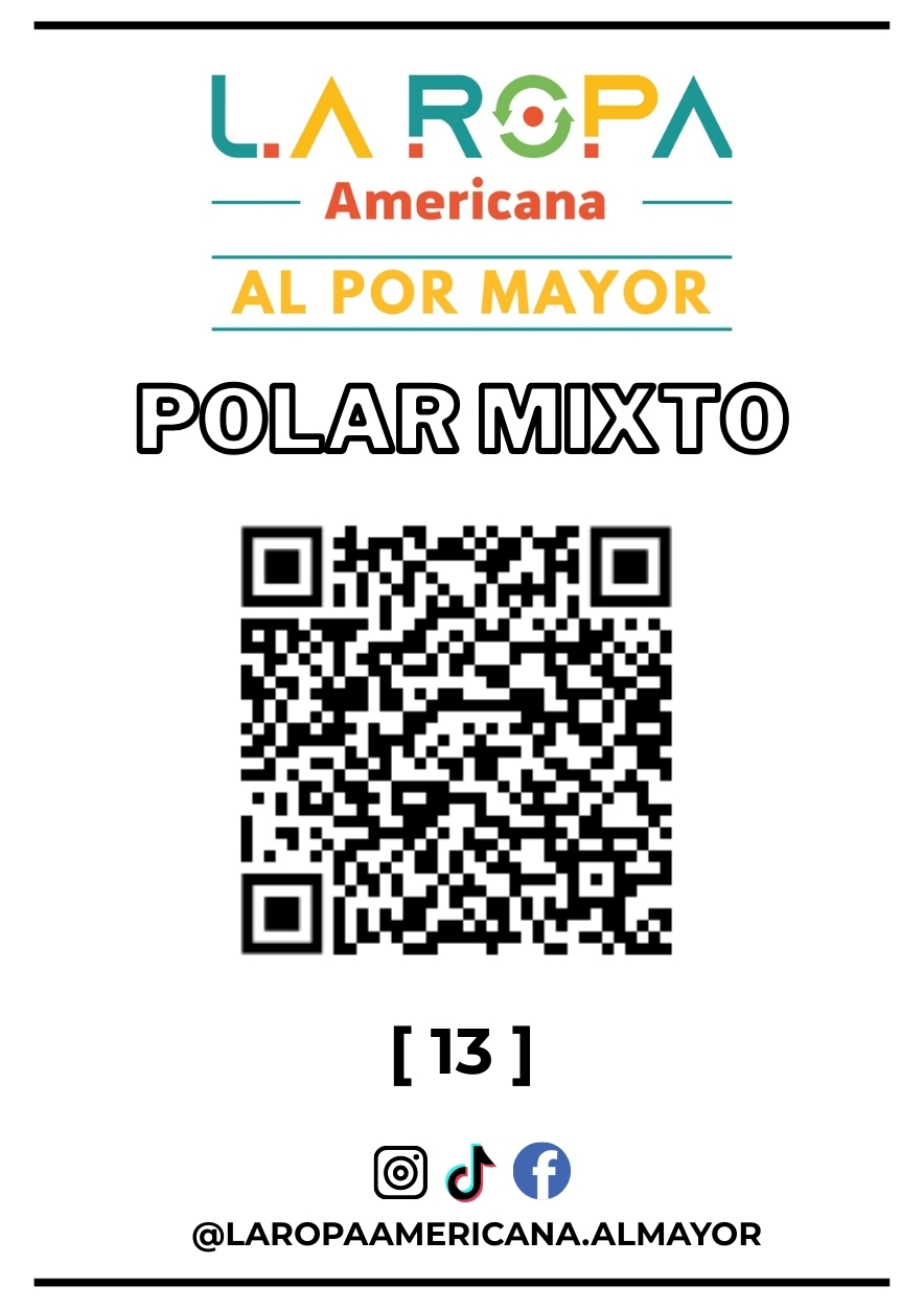 LOTE POLAR MIXTO 20KG PRIMERA (13) | LA ROPA AMERICANA AL POR MAYOR